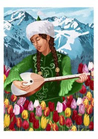 Алма-Ата: царство тюльпанов