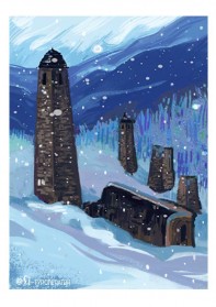 Зимний Кавказ: путём горцев