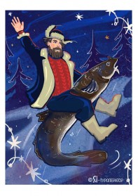 Новый год в Арктике: вдоль Двины да к Белу морю